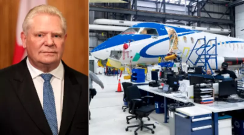 Ontario Government Acquires $28.9M Private Jet for Premier Doug Ford's Travel