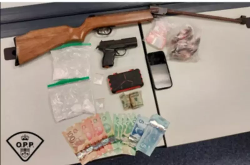 OPP Seizes Guns, Drugs, and Cash in Gananoque Following Investigation