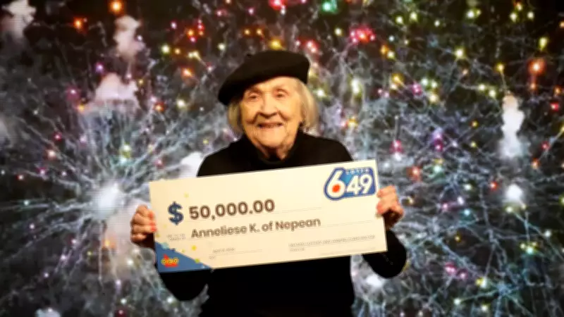 Ottawa Nonagenarian Wins $50,000 in Valentine's Day Lottery Draw