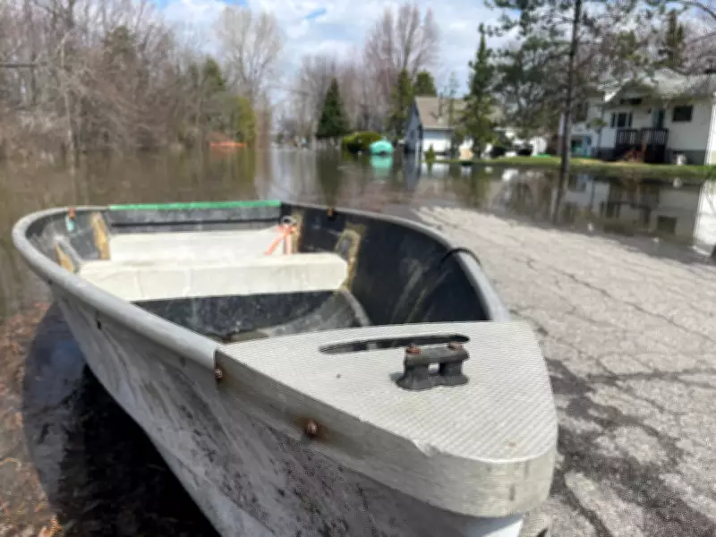 Ottawa River Levels May Have Peaked in Rigaud, Quebec as Spring Thaw Floods Streets