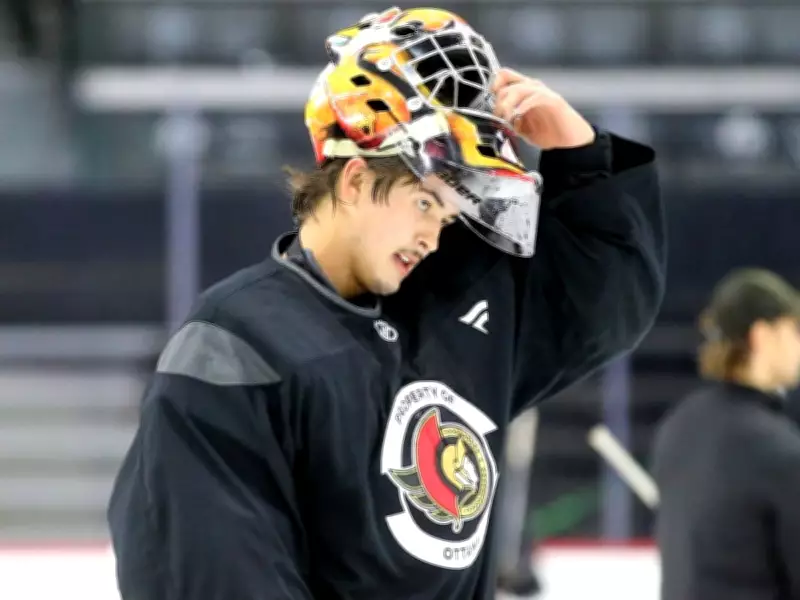 Ottawa Senators Sign Goalie Prospect Lucas Beckman to Entry-Level Contract