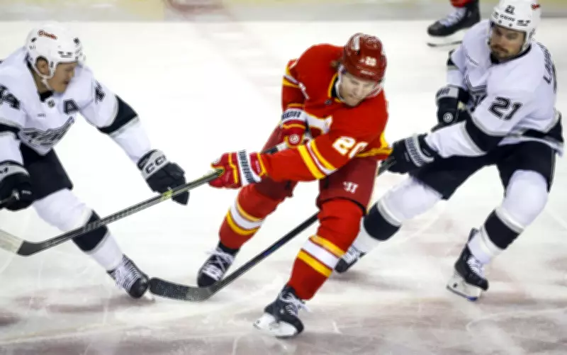 Parekh's Decisive Goal Seals 3-1 Victory for Flames Over Kings in NHL Clash