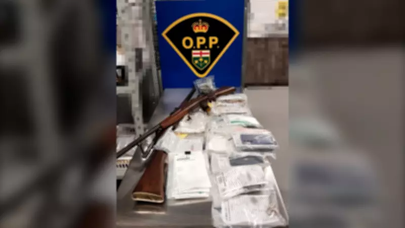 Parry Sound Drug Bust: OPP Seizes $5K in Cocaine, Guns, and $25K Cash
