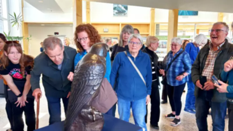 Peregrine Falcon Recovery Highlighted at Laurentian Earth Day Event