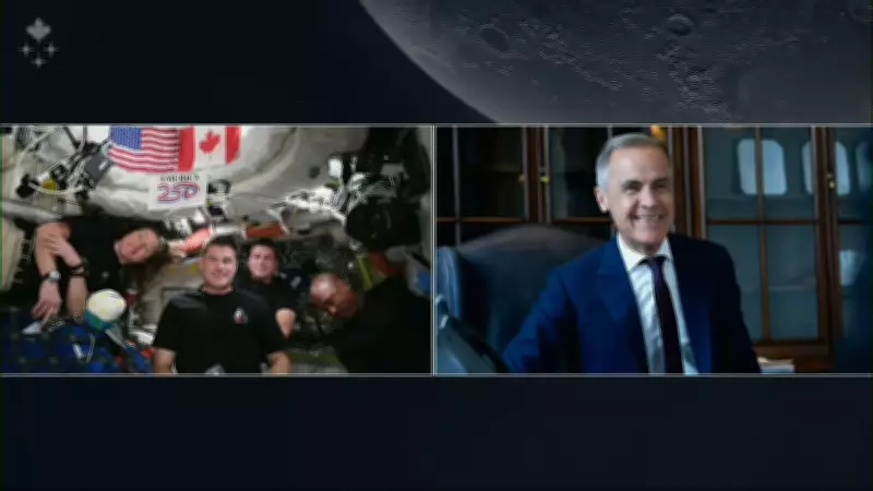 PM Carney and Astronaut Jeremy Hansen Share Laugh with Artemis II Crew
