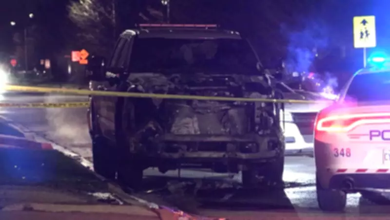 Police Investigate Arson Attack on Three Tow Trucks in Brampton