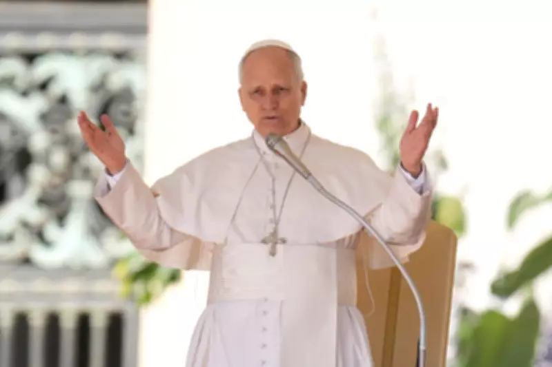 Pope Leo XIV Condemns Iran Conflict, Declares 'God Does Not Bless War'