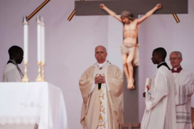 Pope Leo XIV Visits Historic Angolan Shrine, a Former Slave Trade Center
