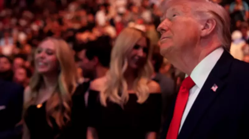President Donald Trump Attends UFC 327 in Miami, Draws Crowd Attention
