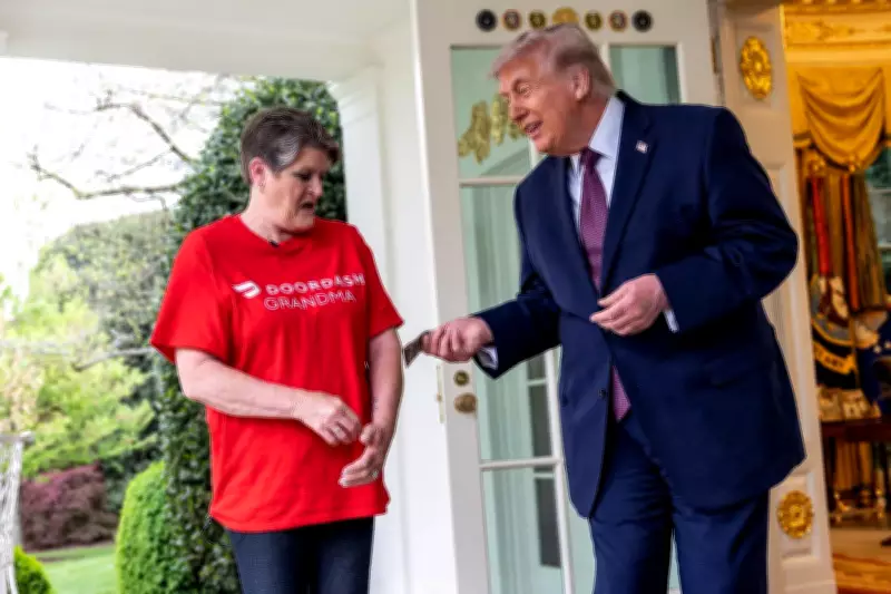 President Trump Tips DoorDash Driver $100 for McDonald's Delivery to Oval Office