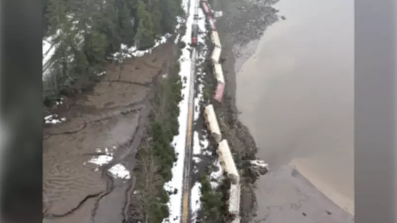 Prince Rupert Train Derailment Spills Nearly 8,000 Litres of Diesel in B.C.
