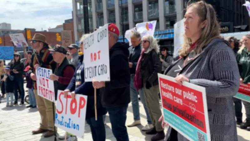 Provincewide Protests in Ottawa Oppose Health Care Cuts