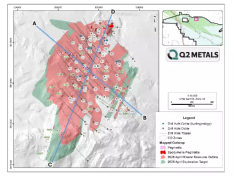 Q2 Metals Announces Major Lithium Resource Estimate for Cisco Project in Quebec