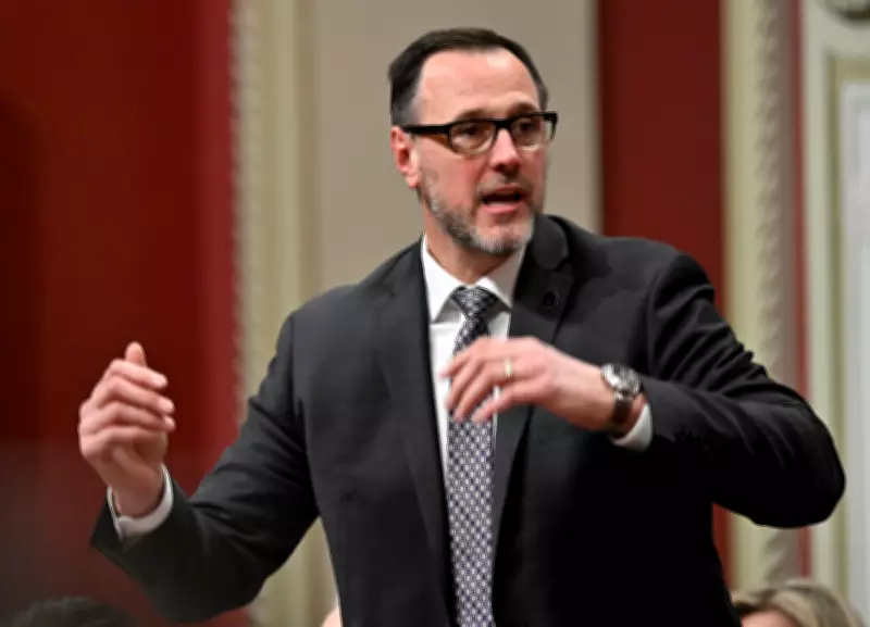 Quebec Immigration Minister Jean-Francois Roberge Under Ethics Investigation