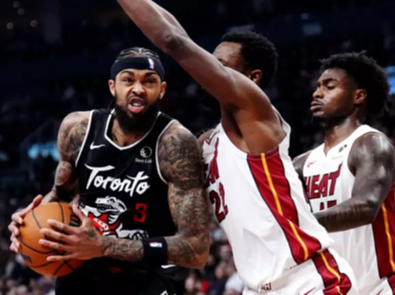 Raptors Complete Season Sweep Over Heat Behind Ingram's Record-Setting Performance