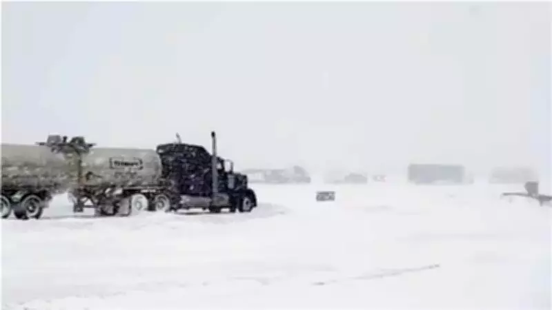 RCMP Warn of Treacherous Roads as Spring Snow Storm Hits Alberta