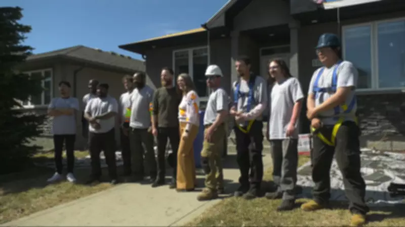 Regina Family Battling Cancer Gets Free Roof Repair from Students