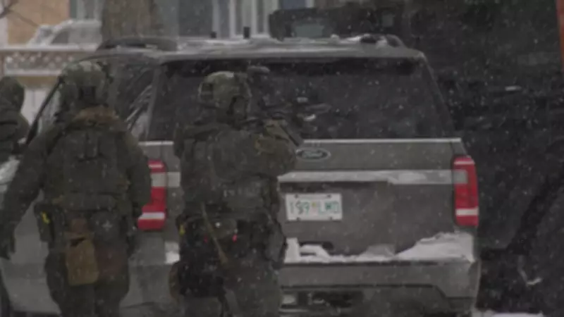 Regina Police Conduct Major Operation on St. John Street