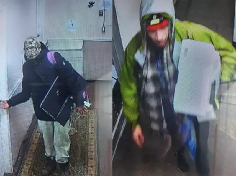 Regina Police Search for Two Break and Enter Suspects: Crime Stoppers
