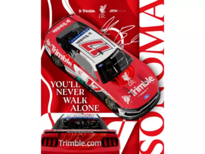 RFK Racing, Trimble and Liverpool FC Unite in Global Cross-Sport Collaboration at Sonoma