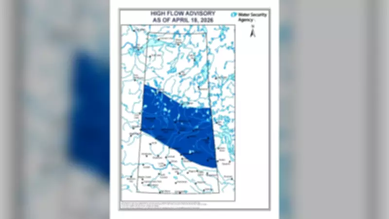Saskatchewan Water Security Agency Issues High Flow Advisory Amid Rapid Snowmelt