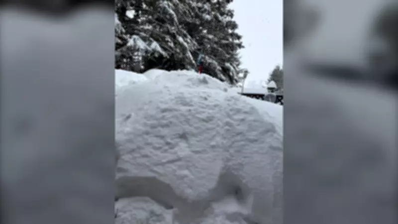 Saskatchewan Woman Wakes to Massive Snow Pile Surrounding Candle Lake Home