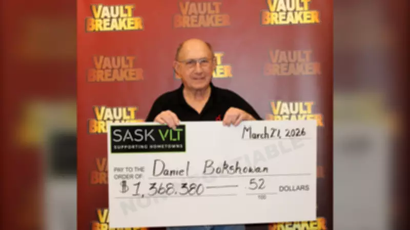 Saskatoon VLT Jackpot Winner Plans to Share $1.3 Million Windfall