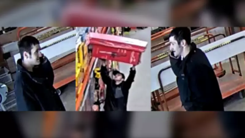 Sault Police Seek Public's Help to Identify Home Depot Theft Suspect