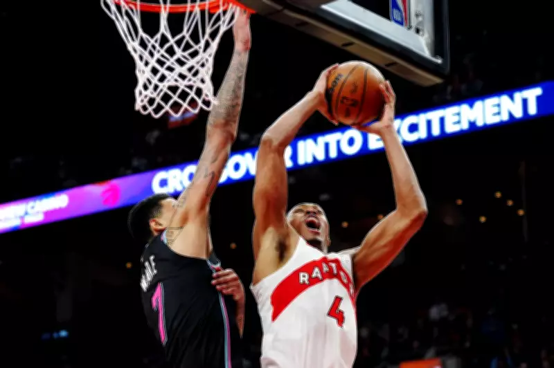 Scottie Barnes Leads Raptors to Crucial Victory Over Heat in Playoff Seeding Battle