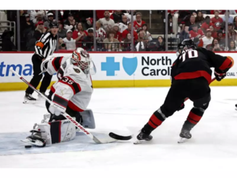 Senators Fall in Double Overtime Despite Ullmark's Heroics, Trail Hurricanes 2-0