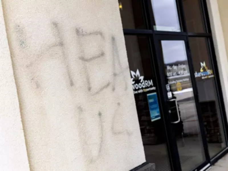 Sherwood RM Office Vandalized with Anti-AI Graffiti After Data Centre Approval