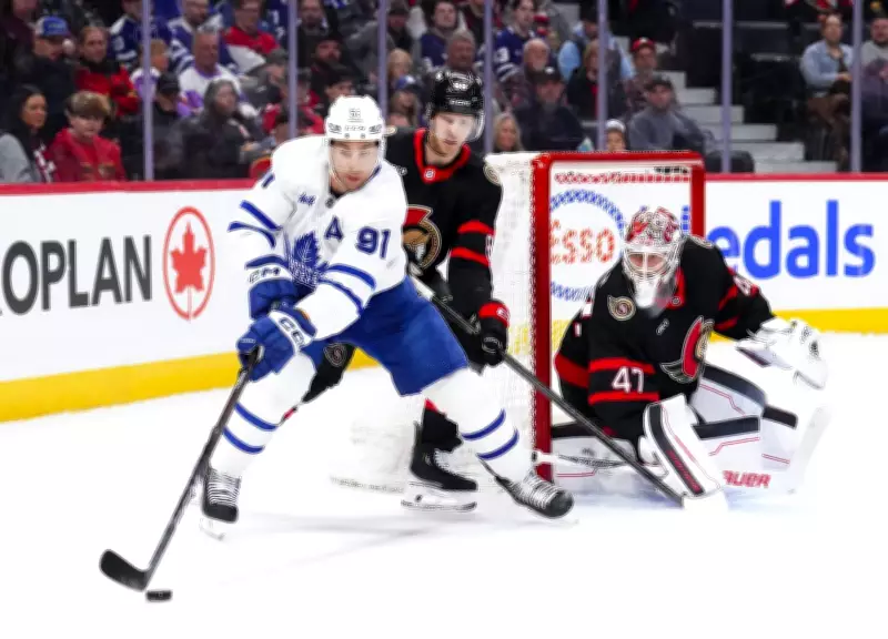 Short-Handed Ottawa Senators Overcome Adversity to Defeat Struggling Toronto Maple Leafs 3-1