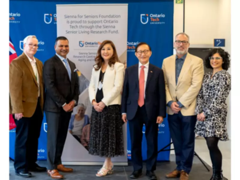 Sienna Foundation's $1 Million Gift Establishes Healthy Aging Research Centre at Ontario Tech