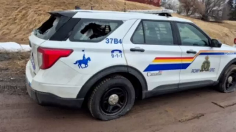 Six RCMP Vehicles Damaged During First Nation Protest in Nova Scotia