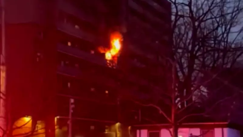 Sixth-Floor Blaze Leaves Five Critically Injured in London Public Housing
