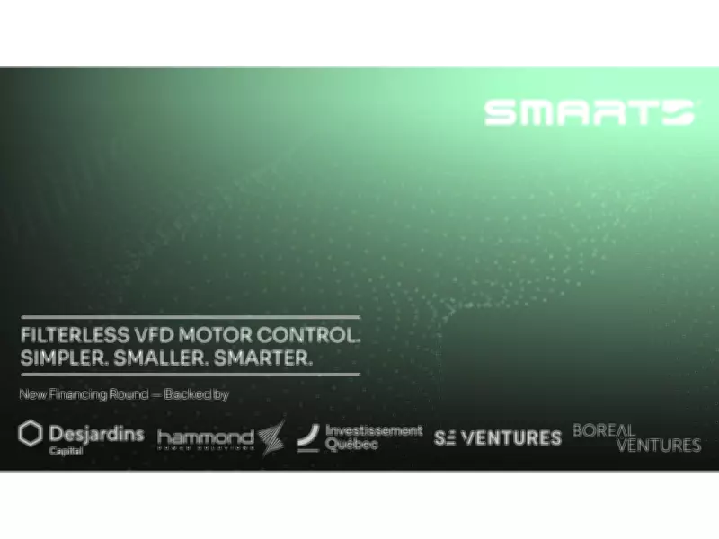 SmartD Technologies Secures $15M CAD Funding to Expand SiC-Based VFD Technology
