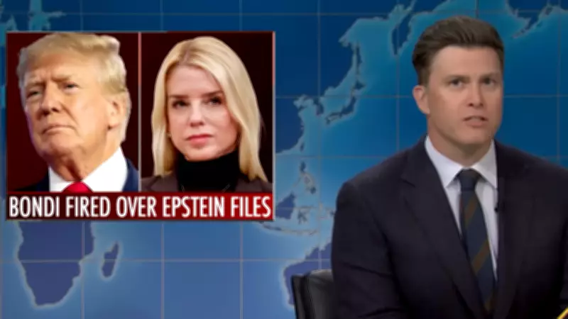 SNL's Weekend Update Hosts Colin Jost and Michael Che Roast Trump Over Epstein and Iran
