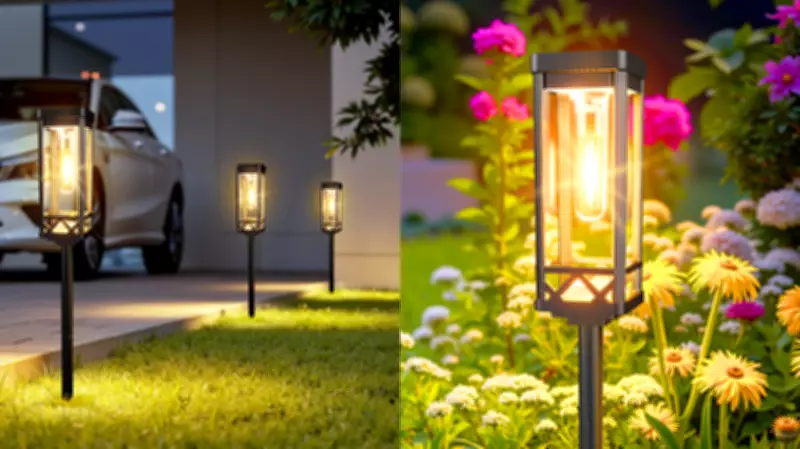Solar Pathway Lights Illuminate Outdoor Spaces with Elegance and Savings