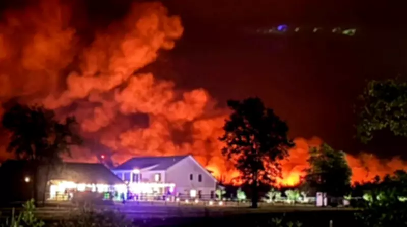 Southeastern Wildfires Force Evacuations, Destroy Homes Amid Historic Drought