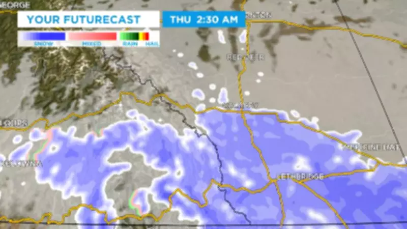 Southern Alberta Braces for Major Spring Snowstorm with Up to 30 cm Expected