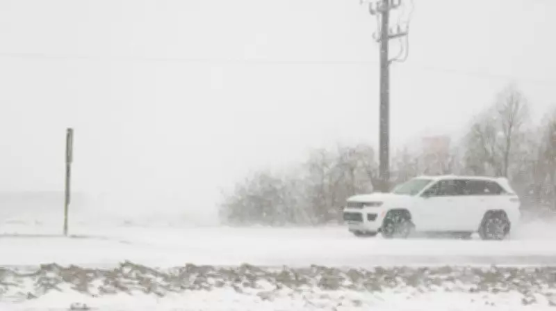 Spring Storm Creates Hazardous Driving Conditions Across Central Saskatchewan