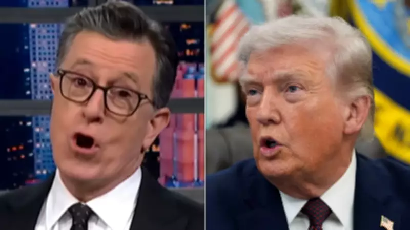 Stephen Colbert Mocks Trump's Easter Social Media Rant About Iran War
