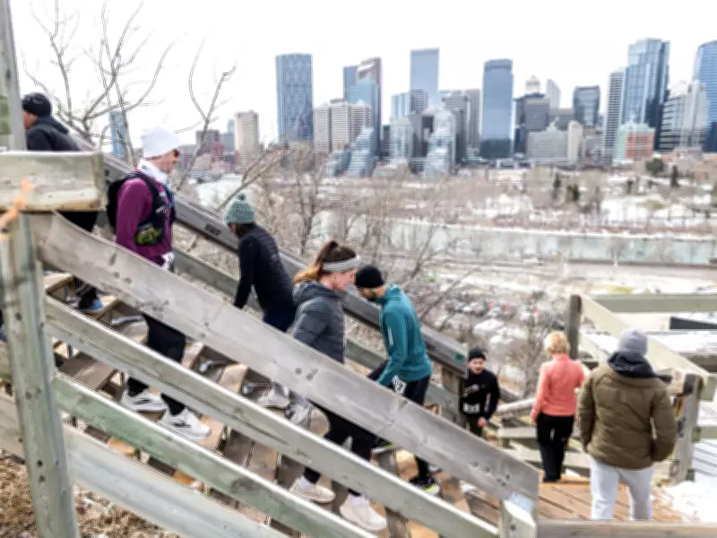 Steps to End Homelessness: Calgary Climb Honors Suzanne West's Legacy