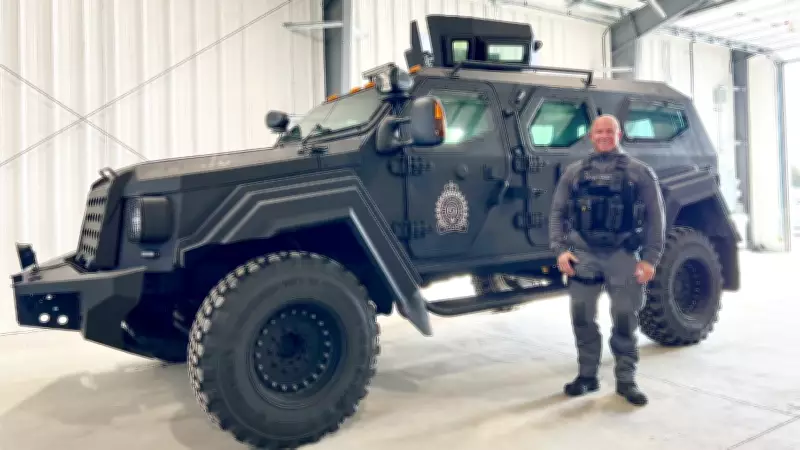 Sudbury Police Acquire Armored Vehicle for High-Risk Operations