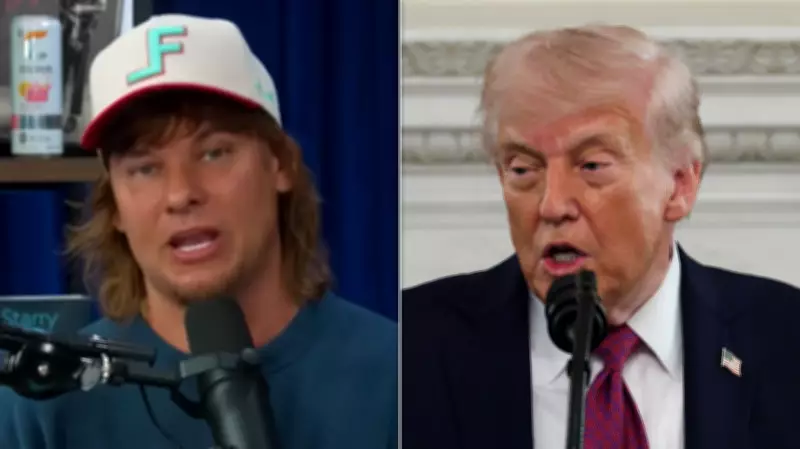 Theo Von Criticizes Trump's Iran War and Easter Post on Podcast