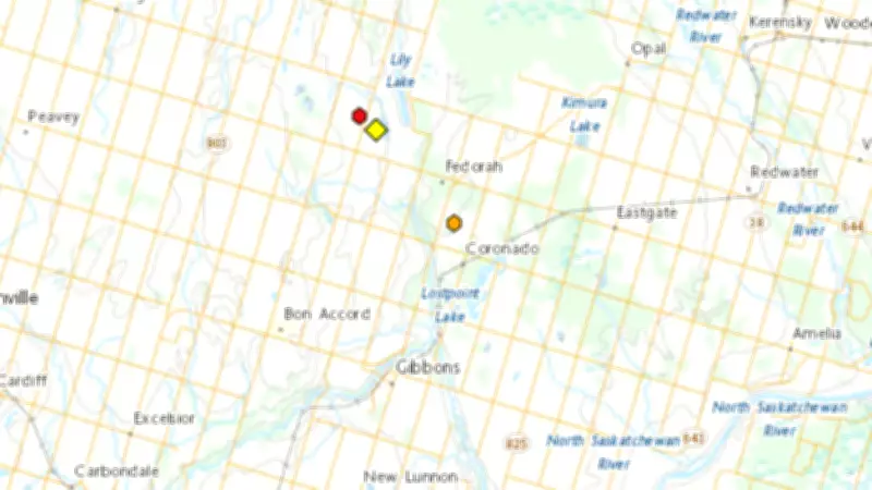 Third Earthquake Strikes North of Edmonton in April, Following Earlier Seismic Activity