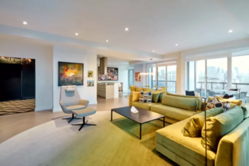 Toronto Penthouse Design Masterfully Balances Contrast and Comfort