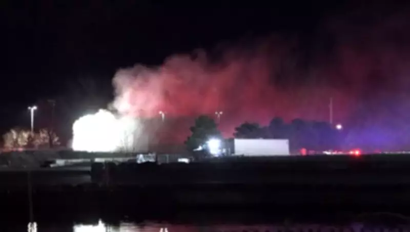 Toronto Waste Facility Fire Investigated as Suspected Arson in East End