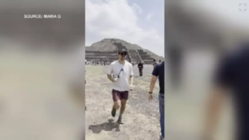 Tourists Flee in Panic as Shooting Erupts at Mexico's Famous Pyramids Site