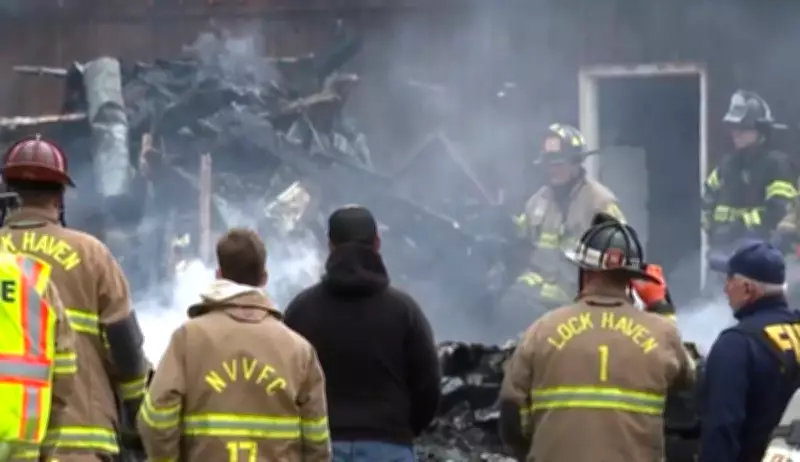 Tragic Explosion and Fire Claims Lives of Mother and Six Children in Pennsylvania Home